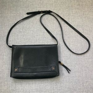 Black Leather Madewell Crossbody